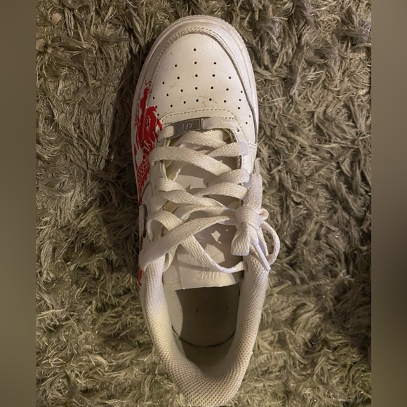 Size 6 custom Nike AF1 worn twice - Picture 3 of 7